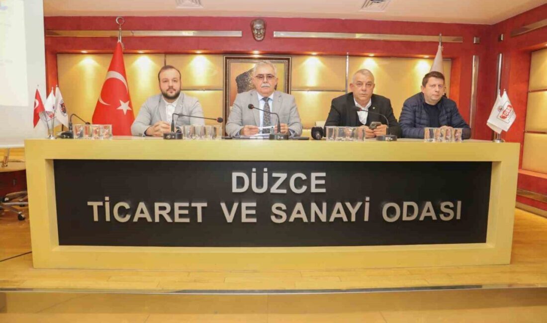 Düzce Ticaret ve Sanayi Odası, 2025 yılı bütçesini oy çokluğuyla