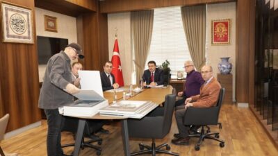 Dumlupınar Diorama Müzesi’ndeki çalışmalar hızla devam ediyor. Vali Musa Işın,