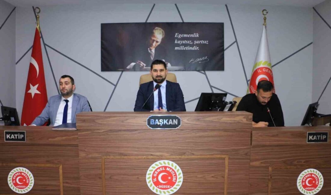 Düzce İGM, 2025 yılının ilk toplantısını gerçekleştirdi Düzce İl Genel Meclisi,