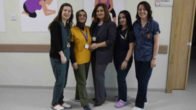 Bayburt Devlet Hastanesinde, "Normal Doğum Eylem" kampanyası kapsamında yapılan teşviklerle