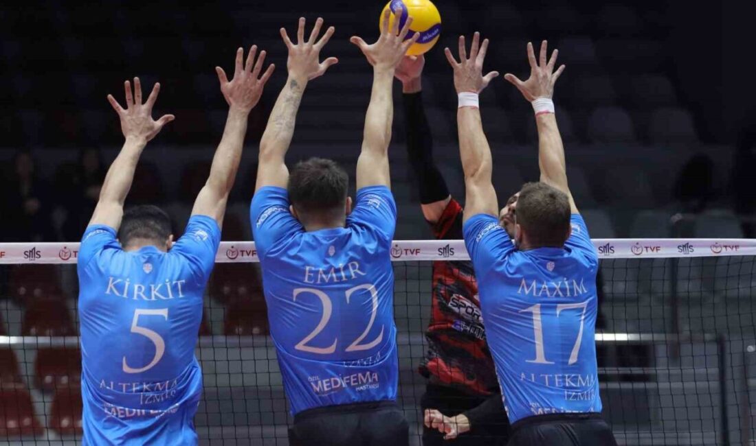 Altekma, Efeler Ligi'nde TÜRŞAD'ı 3-0 yenerek galibiyetini garantiledi. Maçı Sadettin