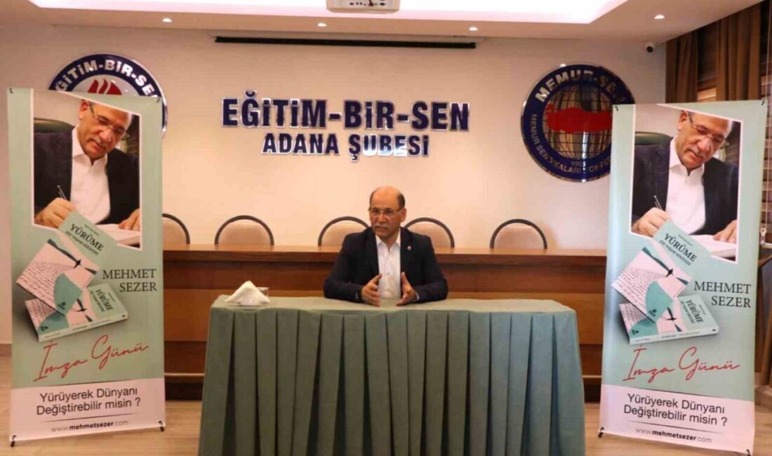 Eğitim-Bir-Sen Adana Şubesi, Mehmet Sezer'in "Yürüme: Bir Yaşam Hikâyesi" kitabının