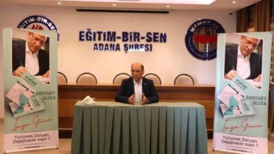 Eğitim-Bir-Sen Adana Şubesi, Mehmet Sezer'in "Yürüme: Bir Yaşam Hikâyesi" kitabının