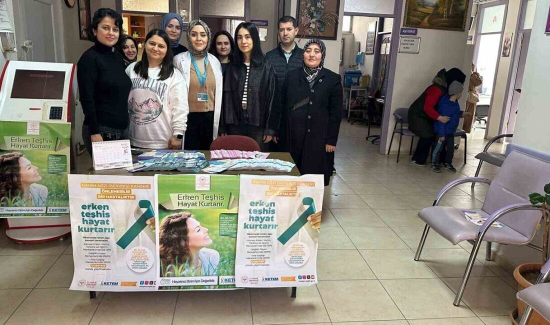 Elazığ İl Sağlık Müdürlüğü, Serviks Kanseri Farkındalık Ayı için etkinlik