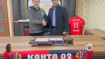 Teknik Direktör Ender Çınar, Adıyaman temsilcisi Kahta 02 Spor ile