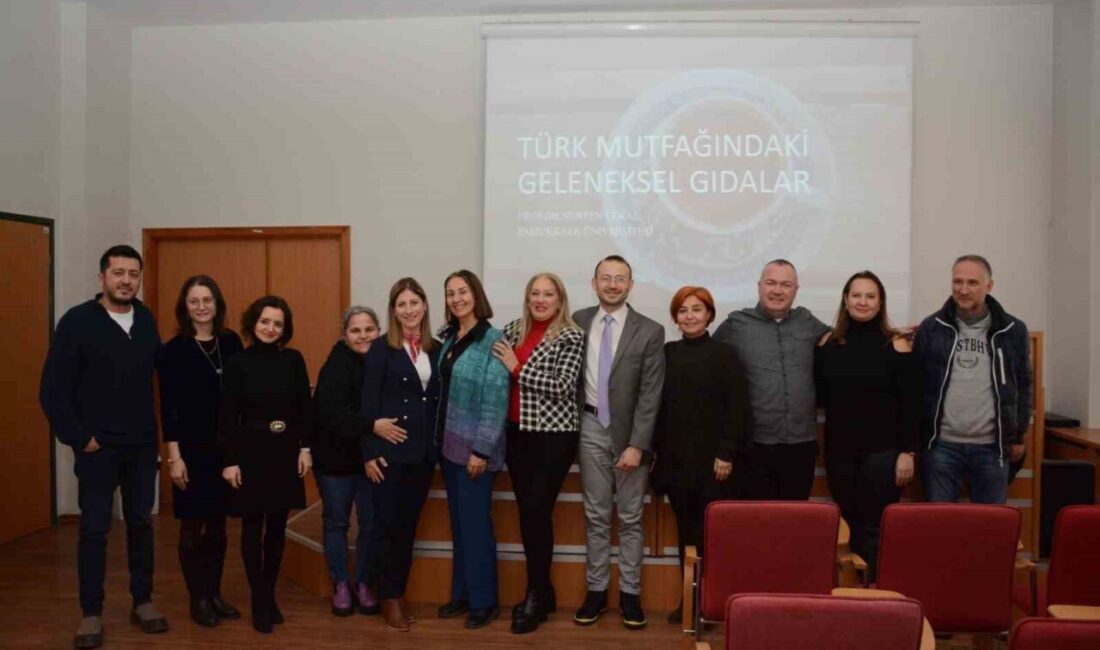 EMYO’da “Türk Mutfağında Geleneksel Gıdalar” konferansı düzenlendi Anadolu Üniversitesi Eskişehir Meslek