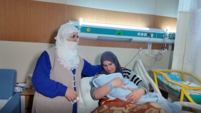 Van’ın Erciş ilçesinde 2024 yılının ilk bebeği 2025’in ilk dakikalarında