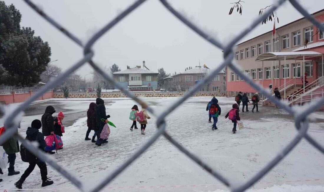 Erzincan şehir merkezinde ve yüksek kesimlerinde kar yağışı etkili oldu.