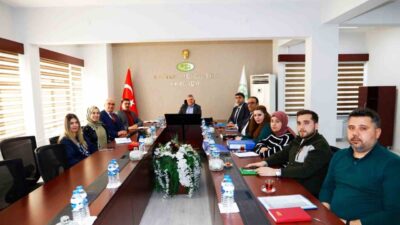 DSİ 8. Bölge Müdürü Oğuzhan Yavuz'un başkanlığında, Erzincan Kemah Özdamar