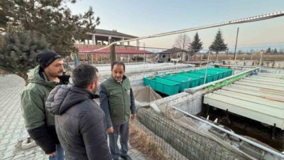Erzincan'da su ürünleri sektöründe 16 tesis bulunmakta ve 13 yeni