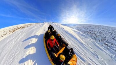 Erzincan’da bulunan Ergan Dağı Kayak Merkezi, 2 bin 400 rakımda