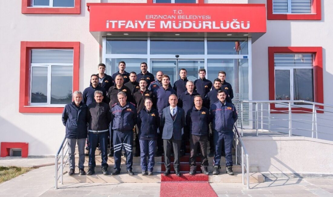 Erzincan’da itfaiye 2024 yılında 2 bin 135 olaya müdahalede bulundu Erzincan İtfaiye Müdürlüğü 2024