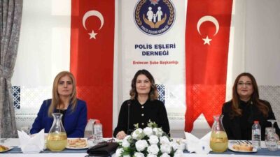 Erzincan İl Emniyet Müdürü Zafer Baybaba'nın eşi Yeliz Baybaba, kadın