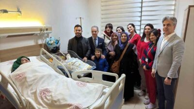 Erzincan’da 2025 yılında dünyaya gelen ilk bebek Metehan bebek oldu.