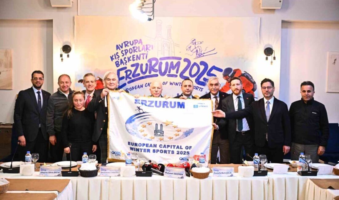 Erzurum’da ’2025 Avrupa Kış Sporları Başkenti’ coşkusu Erzurum, 2025 Avrupa Kış