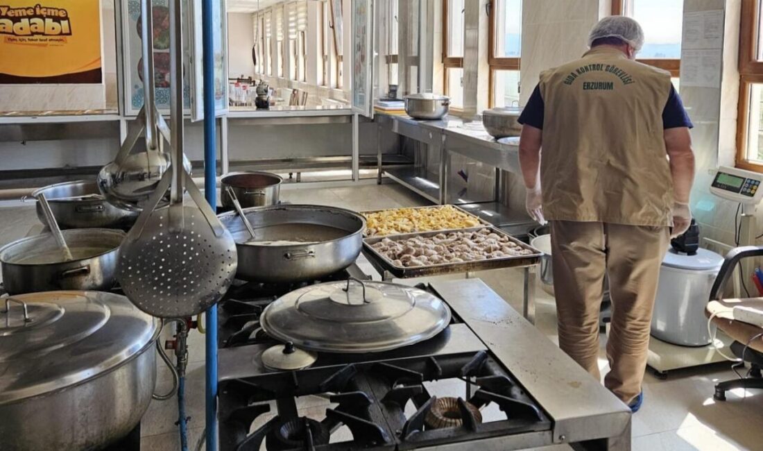Erzurum‘da 235 işletmeye denetim Erzurum'daki işletmelerin denetimleri sürerken,