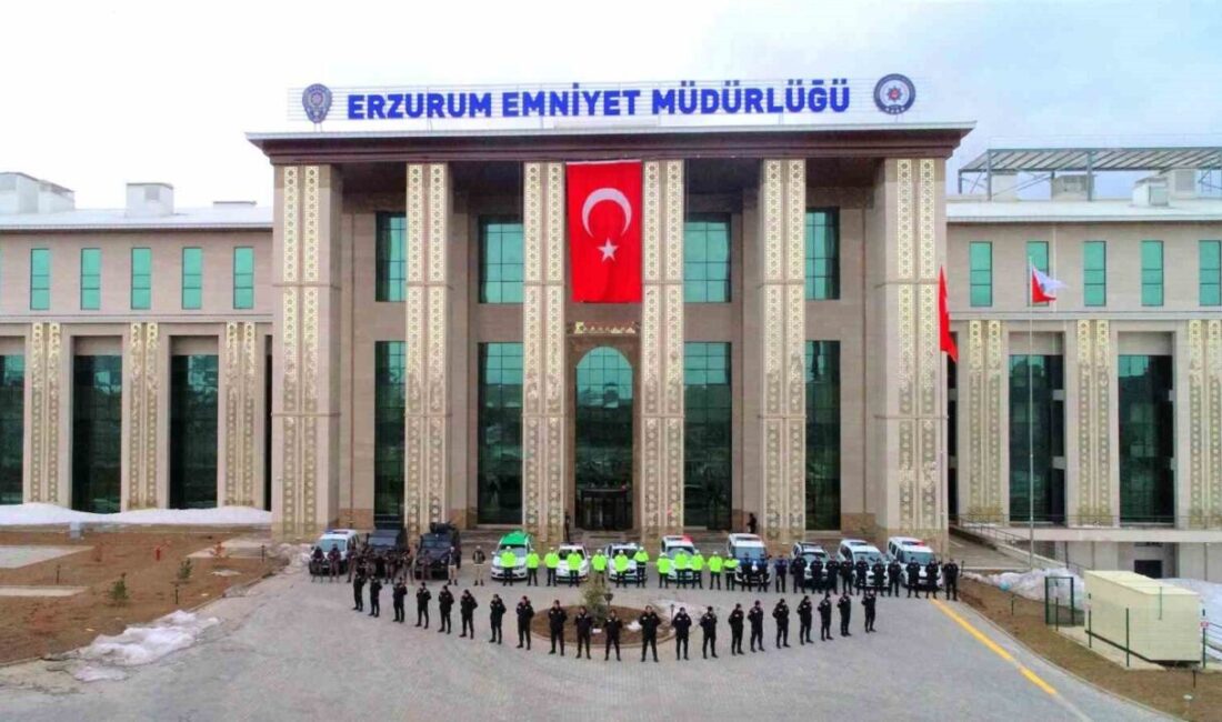 Erzurum polisi, Aralık 2024'te 136 bin 365 şahıs ve 21