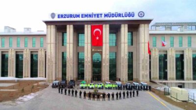 Erzurum polisi, Aralık 2024'te 136 bin 365 şahıs ve 21