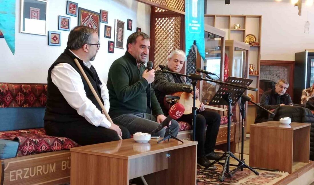 Erzurum'da düzenlenen EİT 2025 Turizm etkinliği kapsamında Âşık Kerem'e adanmış