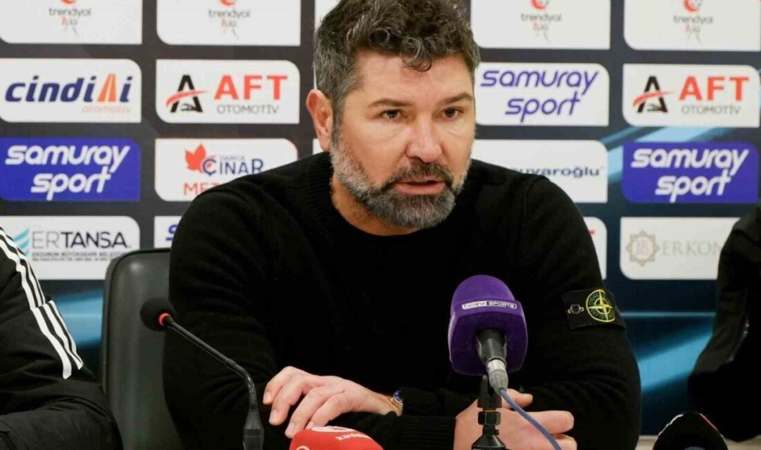 Trendyol 1. Lig'in 20. haftasındaki maç sonrası Bandırmaspor Teknik Sorumlusu