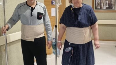 Giresunlu Cemil Uzun, kronik böbrek hastası eşi Ayşe'ye bir böbreğini