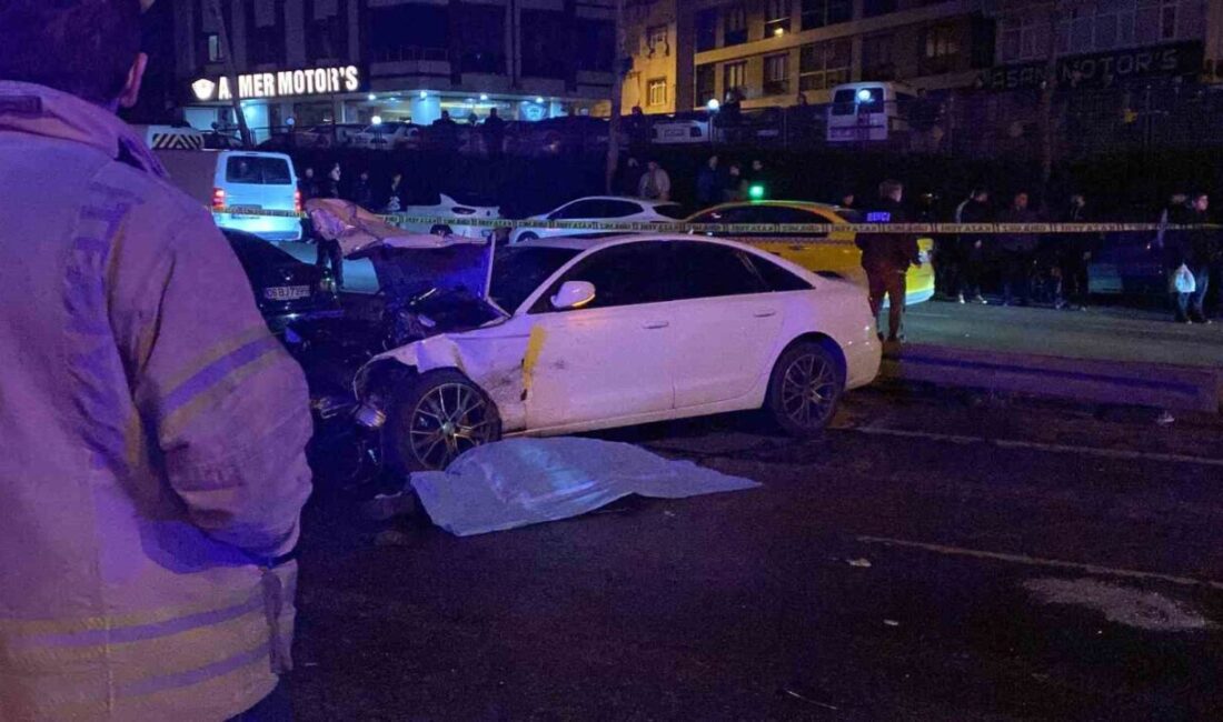 İstanbul Esenler'de meydana gelen zincirleme trafik kazasında 1 kişi hayatını