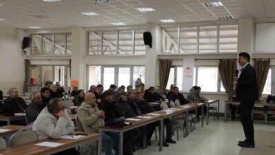 Eskişehir'de düzenlenen tarım sigortası bilgilendirme toplantısına İl Tarım ve Orman