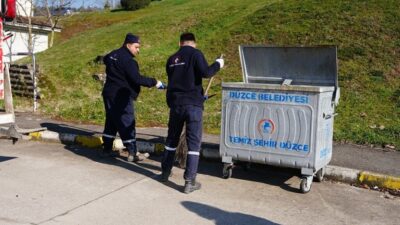 Düzce Belediyesi, Sıfır Atık konseptine uygun olarak şehrin temizliğini sağlayan