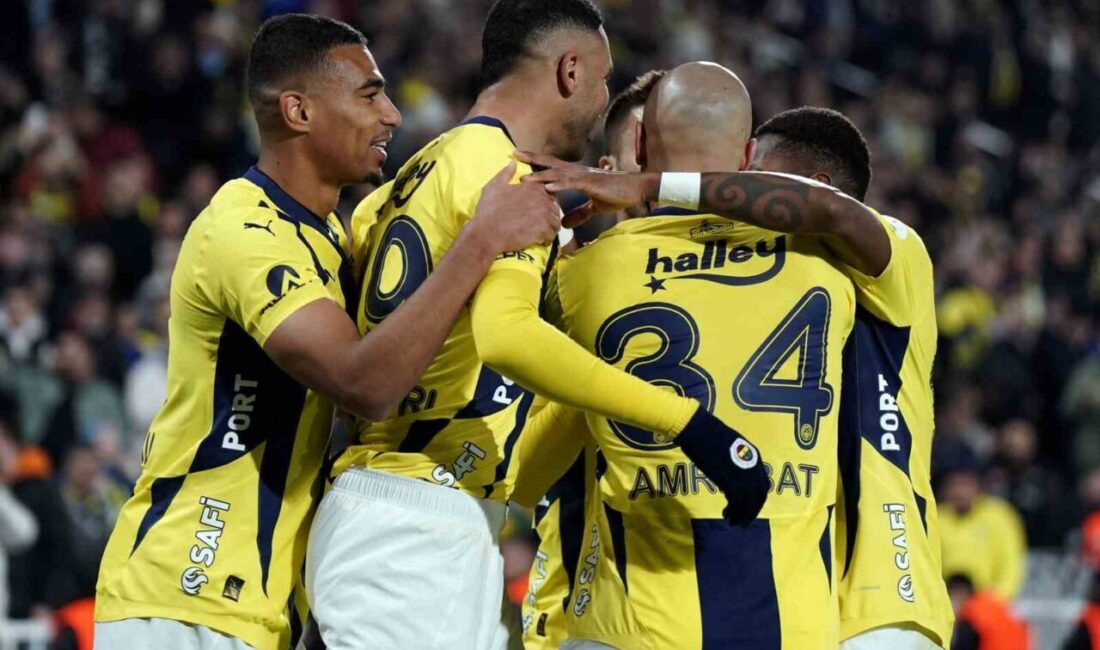 Fenerbahçe, Trendyol Süper Lig’deki Atakaş Hatayspor maçını 2-1 kazanarak evinde