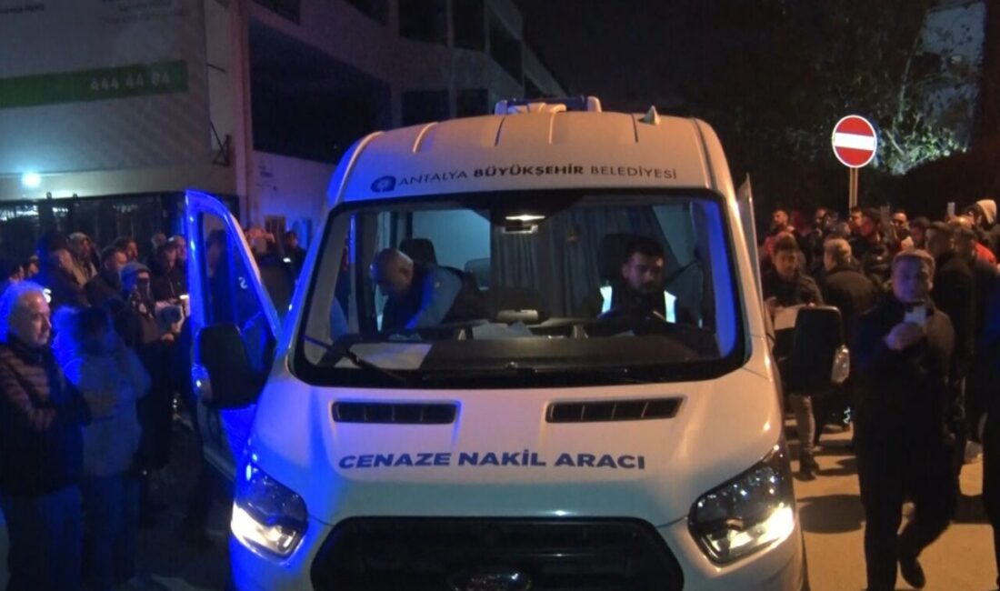 Antalya’da tedavi gördüğü hastanede