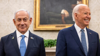 ABD Başkanı Joe Biden ile İsrail Başbakanı Binyamin Netanyahu, yaptıkları