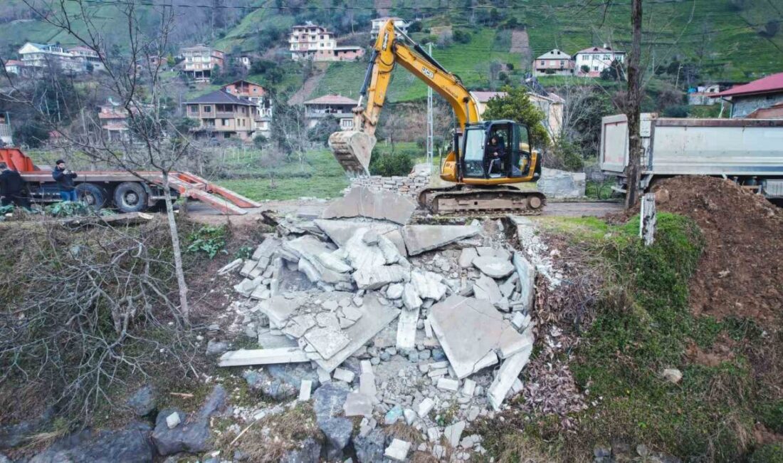 Rize'deki Fırtına Vadisi'nde devletin
