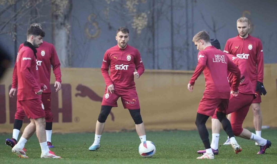 Galatasaray, Konyaspor maçı hazırlıklarına antrenmanla başladı. Teknik Direktör Okan Buruk