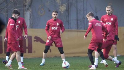 Galatasaray, Konyaspor maçı hazırlıklarına antrenmanla başladı. Teknik Direktör Okan Buruk