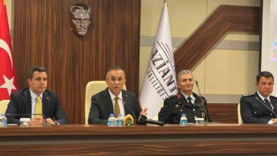 Gaziantep Valisi Kemal Çeber, 2024 yılı asayiş verilerini paylaştı. Suçlarda