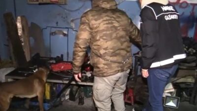 Nizip İlçe Emniyet Müdürlüğü tarafından gerçekleştirilen operasyonda "torbacı" olarak adlandırılan