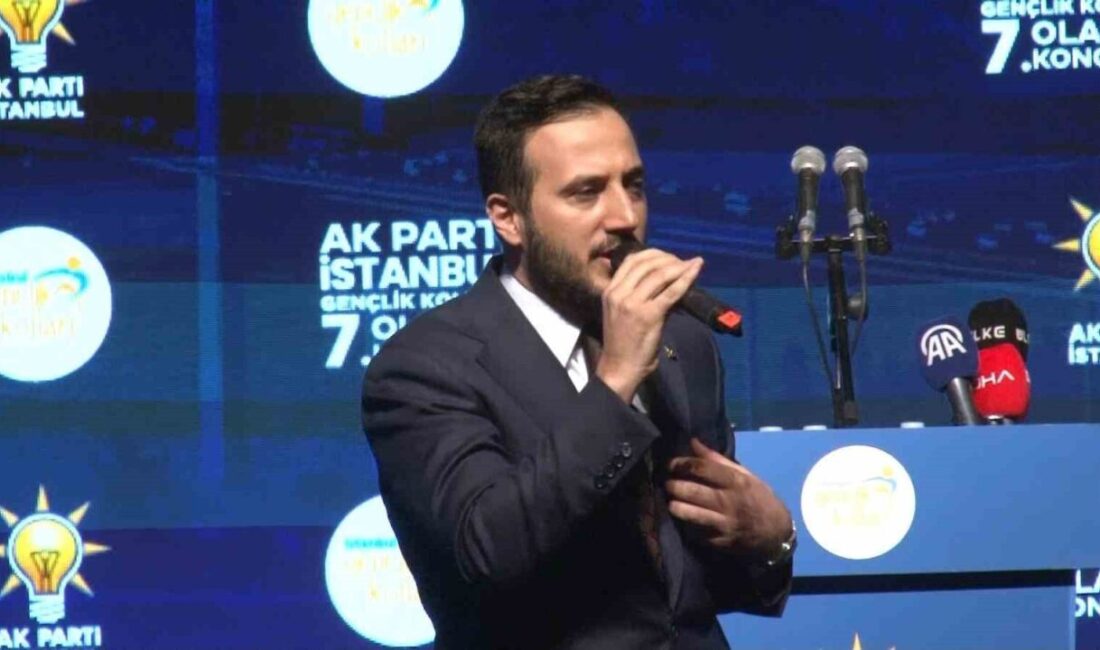 AK Parti İstanbul Gençlik Kolları 7. Olağan Kongresi, İstanbul'da yapıldı.