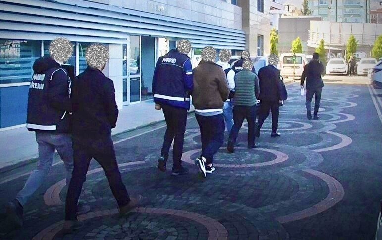 Giresun'da F.T., M.A.D., R.D. ve Ö.K. isimli 4 kişi uyuşturucu