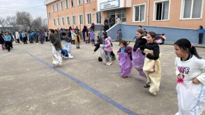 Düzce Gençlik ve Spor Müdürlüğü gönüllü gençleri, Gümüşpınar Mehmetçik İlkokulu