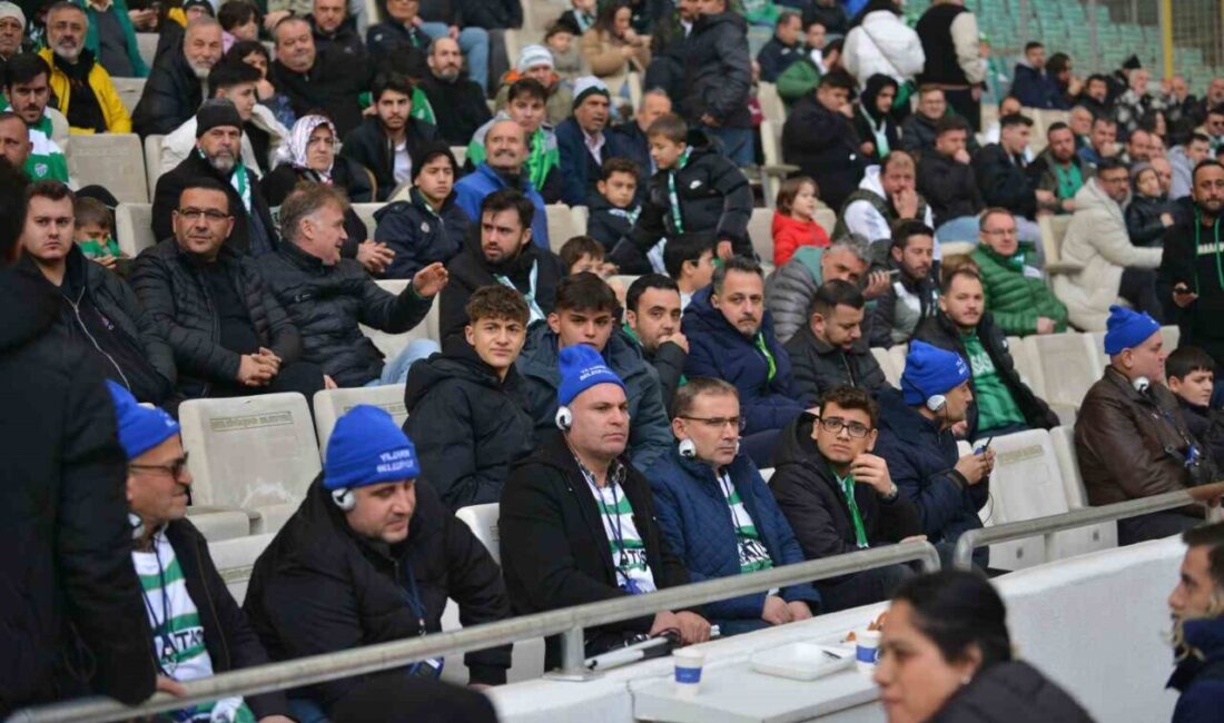 Yıldırım Belediyesi, Bursaspor'un maç heyecanını görme engelli taraftarlarla paylaşıyor. Özel
