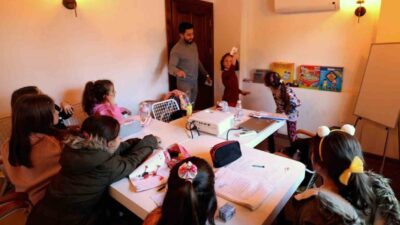 Muğla Büyükşehir Belediyesi Gözcüler Evi'nde çocuklar için farklı atölye çalışmaları