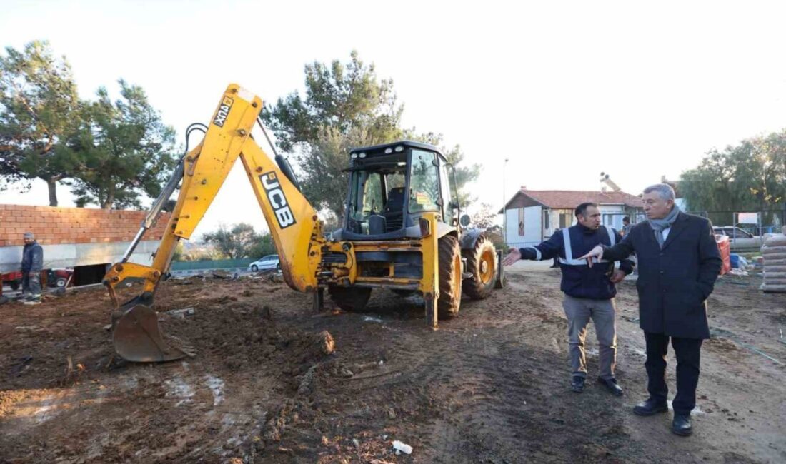 Güzelbahçe’de kentin her noktasında çalışmalar hızla sürüyor Güzelbahçe Belediyesi, 2025'e hızlı