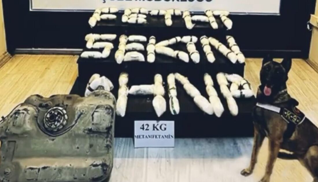 Hakkari’de 42 Kilo Metamfetamin Ele Geçirildi, Narkotik Köpeği Operasyona Katıldı. Hakkari'nin Yüksekova ilçesinde, narkotik