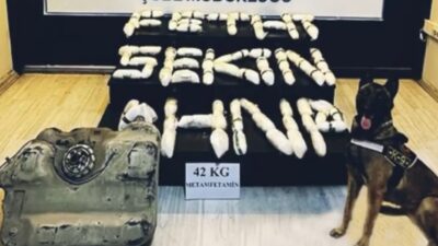 Hakkari'nin Yüksekova ilçesinde, narkotik köpek Aura'nın da katıldığı operasyonda kapalı