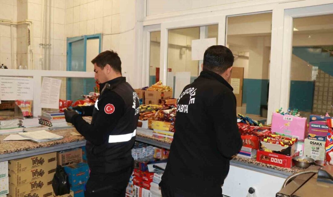 Haliliye’de öğrencilerin sağlığı için kantin ve marketler denetlendi Haliliye Belediyesi Zabıta Müdürlüğü,