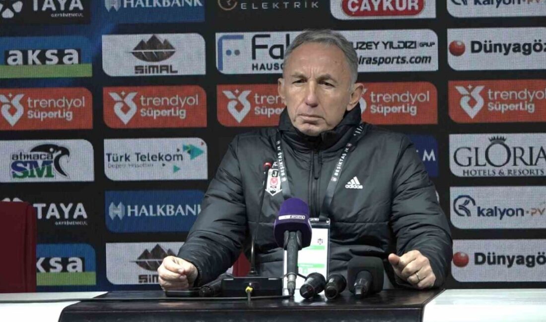 Beşiktaş Teknik Sorumlusu Halim Okta, Çaykur Rizespor maçının ardından yaptığı
