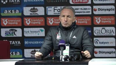 Beşiktaş Teknik Sorumlusu Halim Okta, Çaykur Rizespor maçının ardından yaptığı
