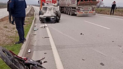 Hatay'ın Hassa ilçesinde meydana gelen trafik kazasında Ali K. idaresindeki