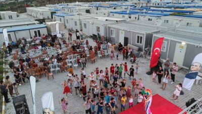 Hatay Büyükşehir Belediyesi, depremzedelerin çocuklarına yönelik düzenlediği etkinliklerle 10.690 çocuğun