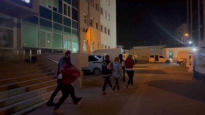 İskenderun'da yapılan fuhuş operasyonunda M.Y., H.N.B., N.B., O.O. ve S.S.